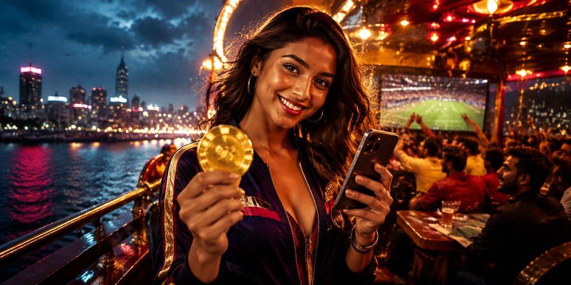 Crowded cricket betting market at night in Mumbai bustling with enthusiastic bettors